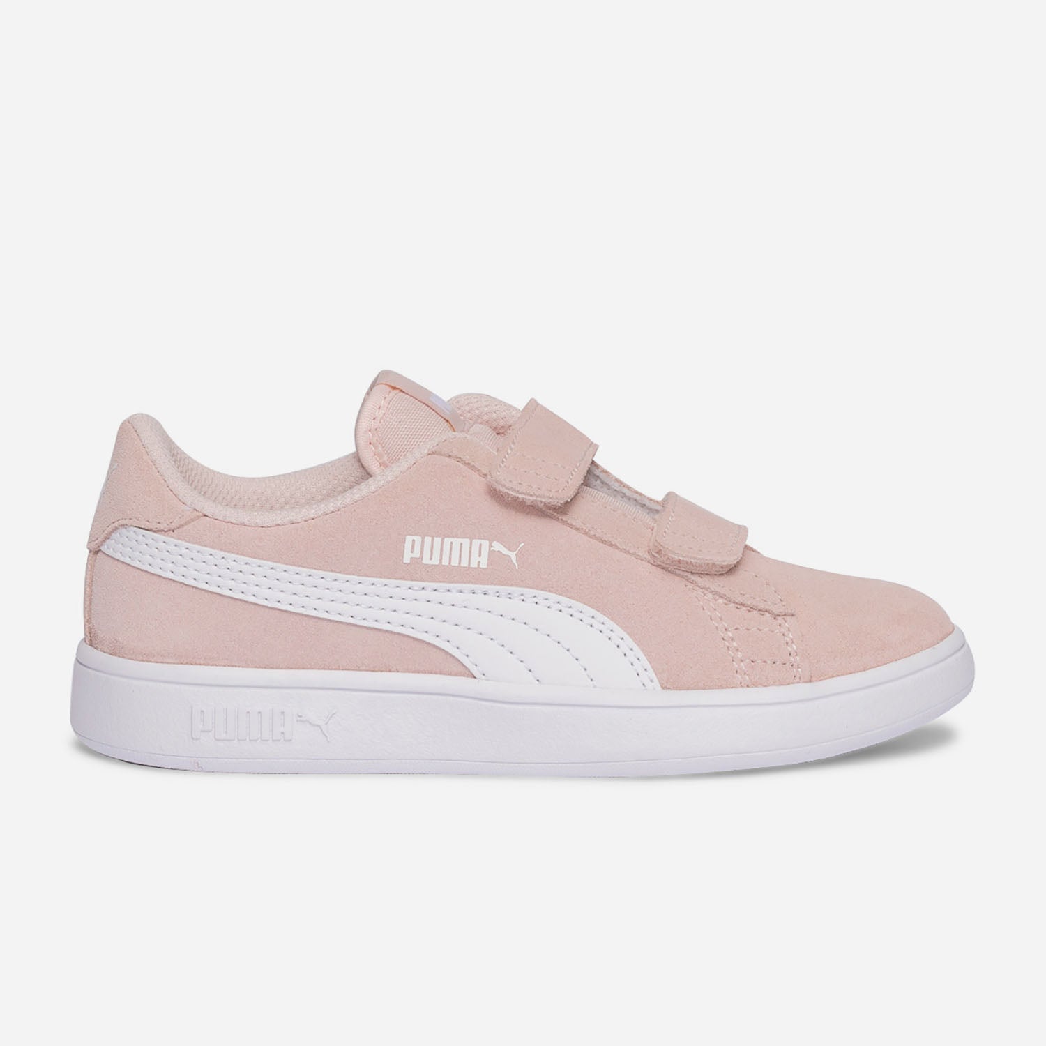 Tennis PUMA rose en cuir velours a scratchs Chaussures de sport Sport ERAM