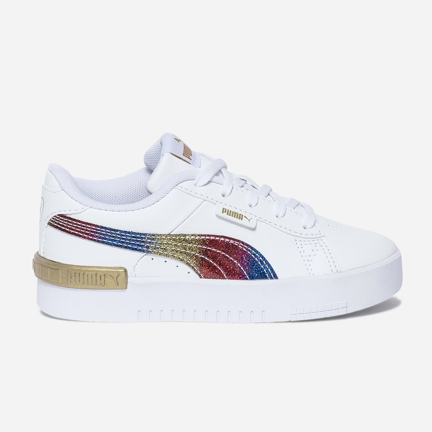 Puma rouge et blanche on sale