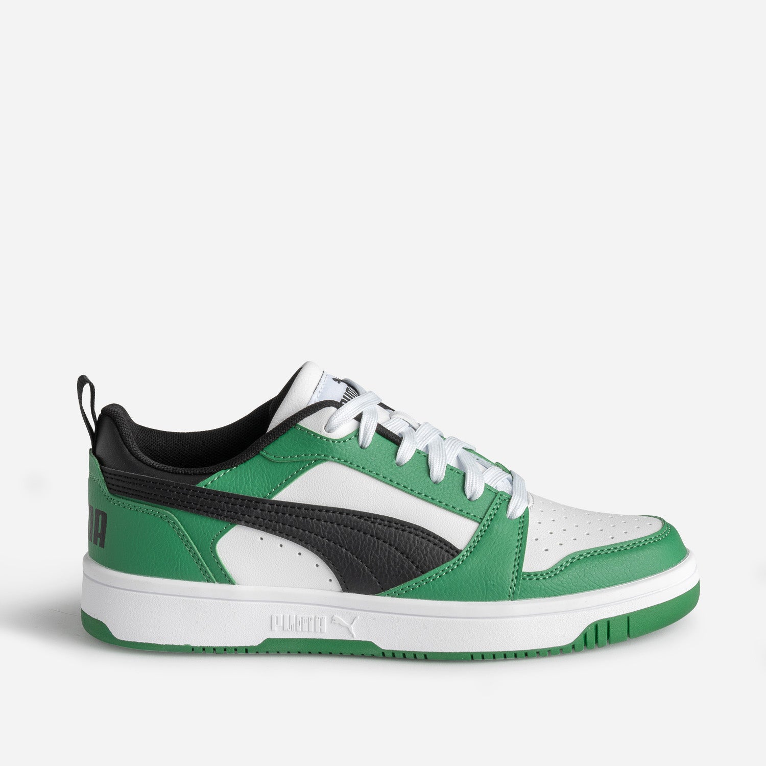Tennis PUMA blanche verte et noir Chaussures de sport Sport ERAM