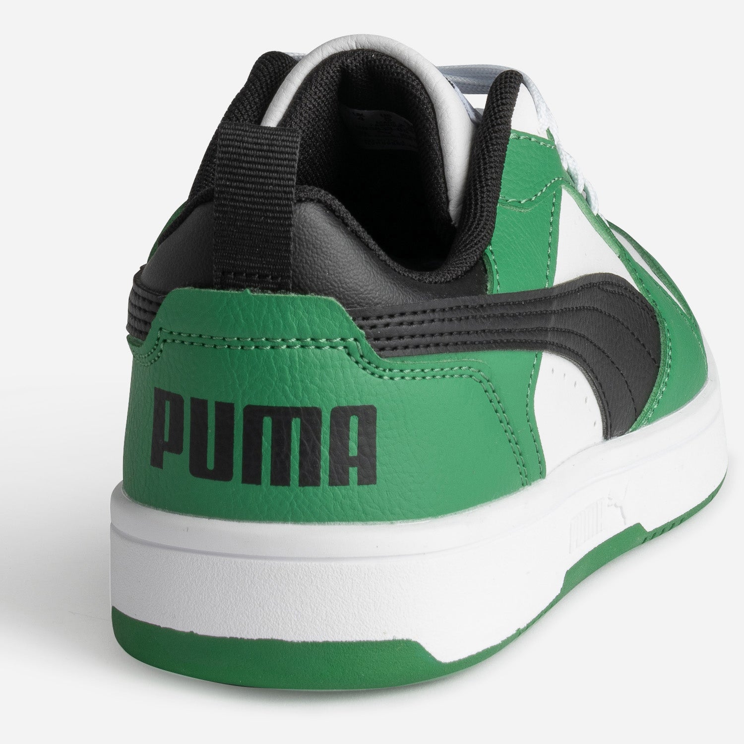 Tennis PUMA blanche verte et noir
