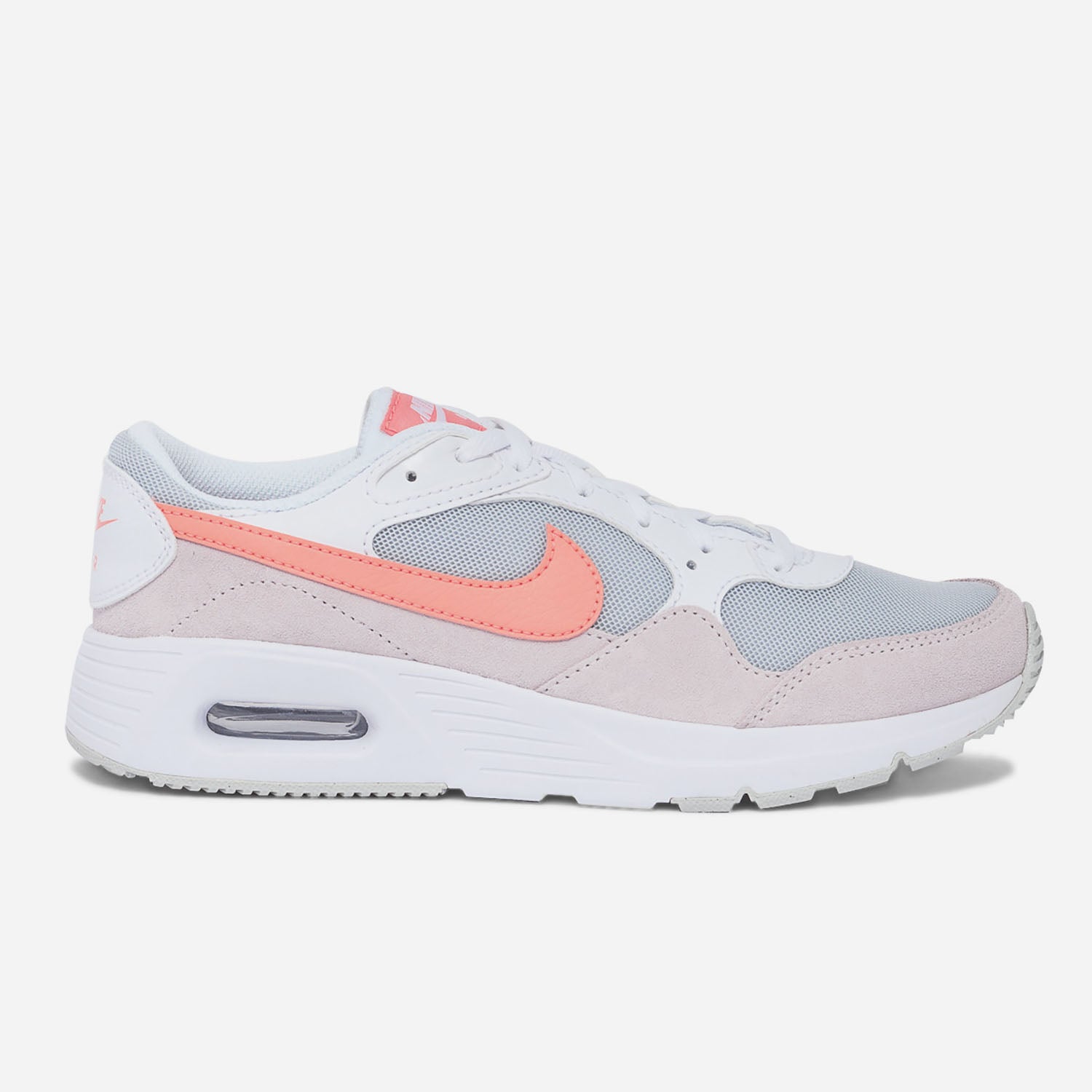Nike air blanche et rose best sale