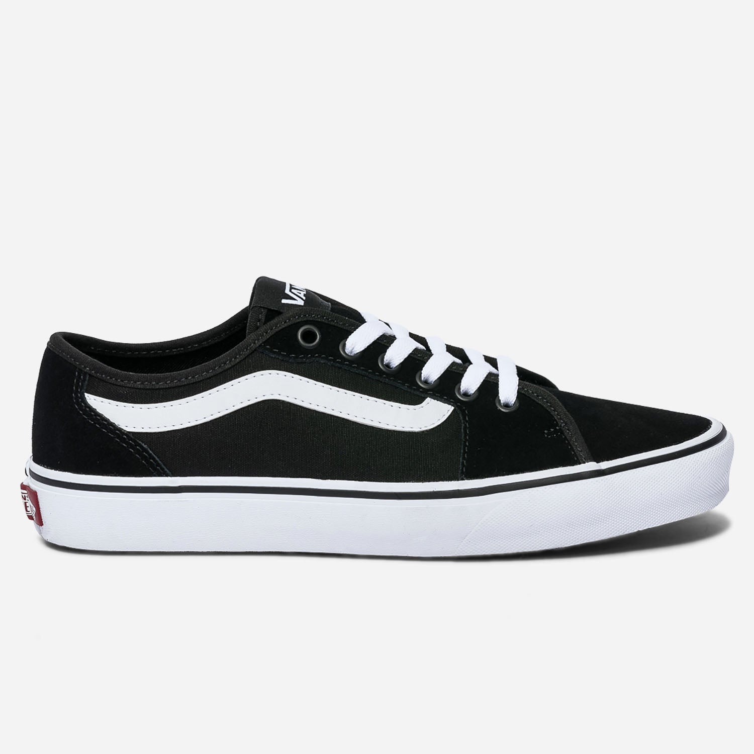 Tennis VANS noire en cuir velours et toile Baskets Tennis
