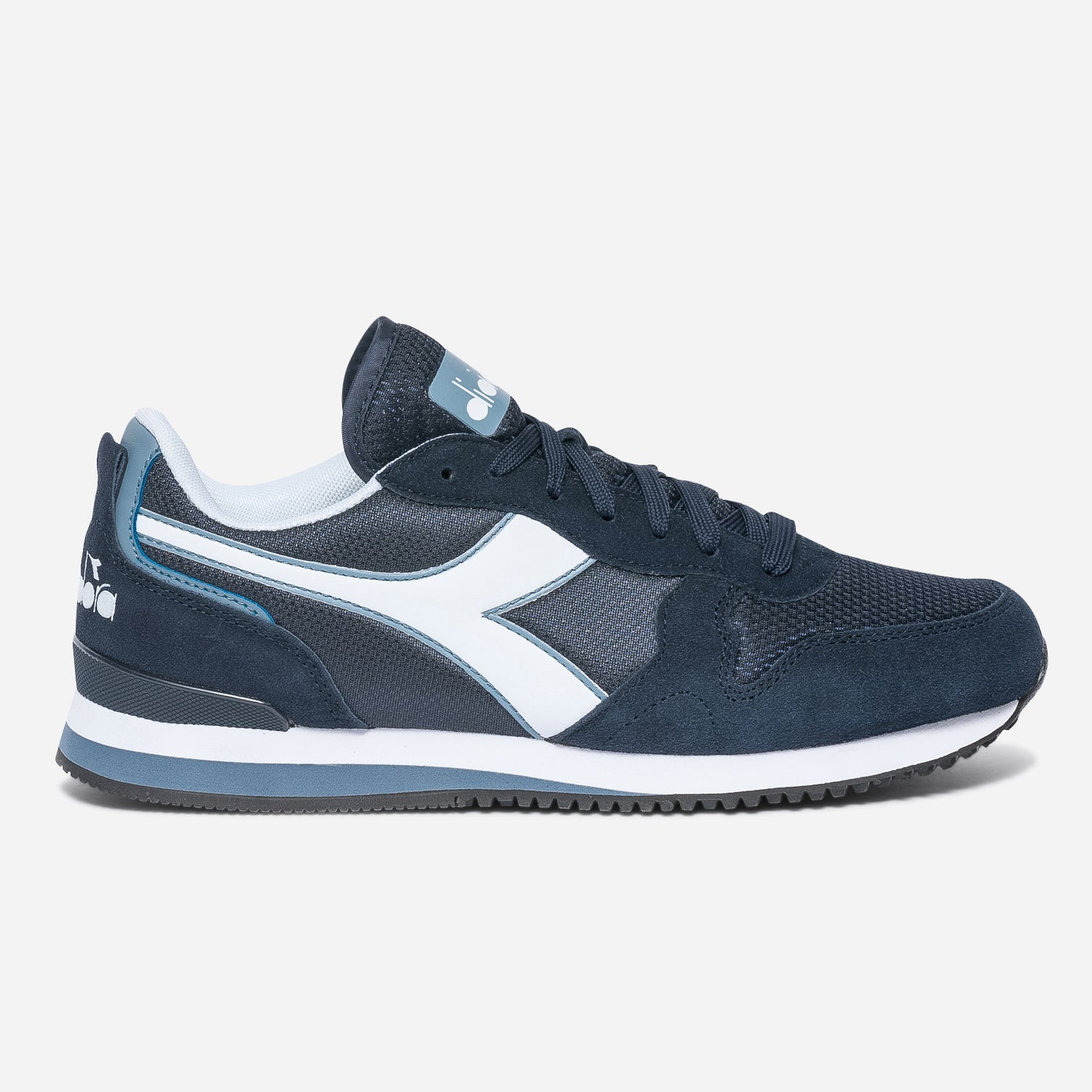 Tennis DIADORA bleu marine bi matiere Baskets Tennis Sport ERAM