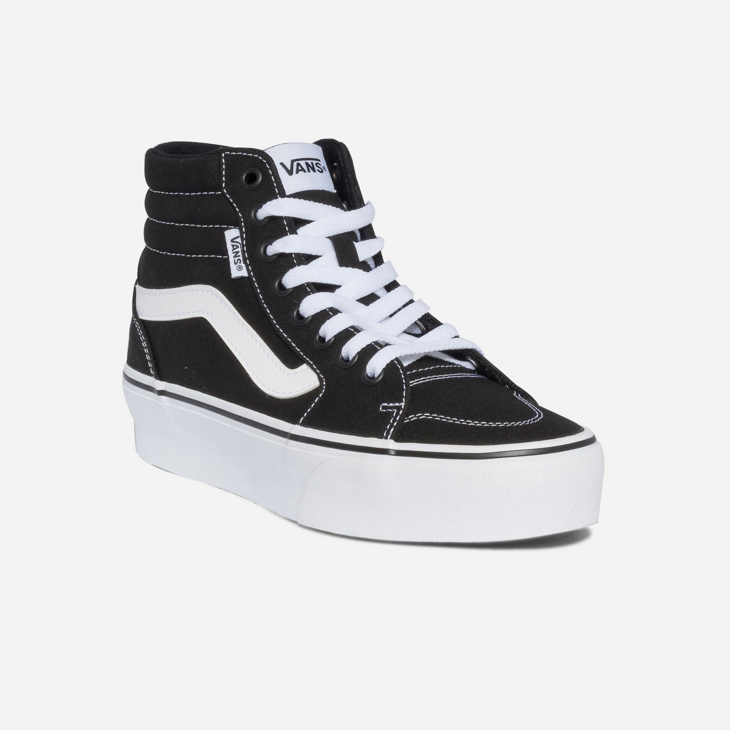 Vans plateforme grise 2025