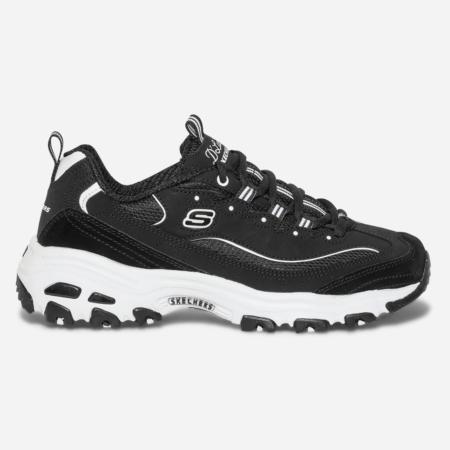 Skechers noir et blanche hot sale