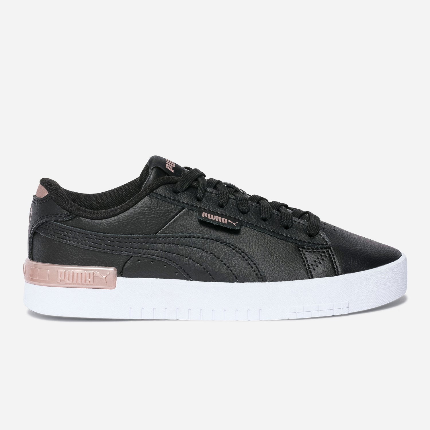 Tennis PUMA noire et bois de rose