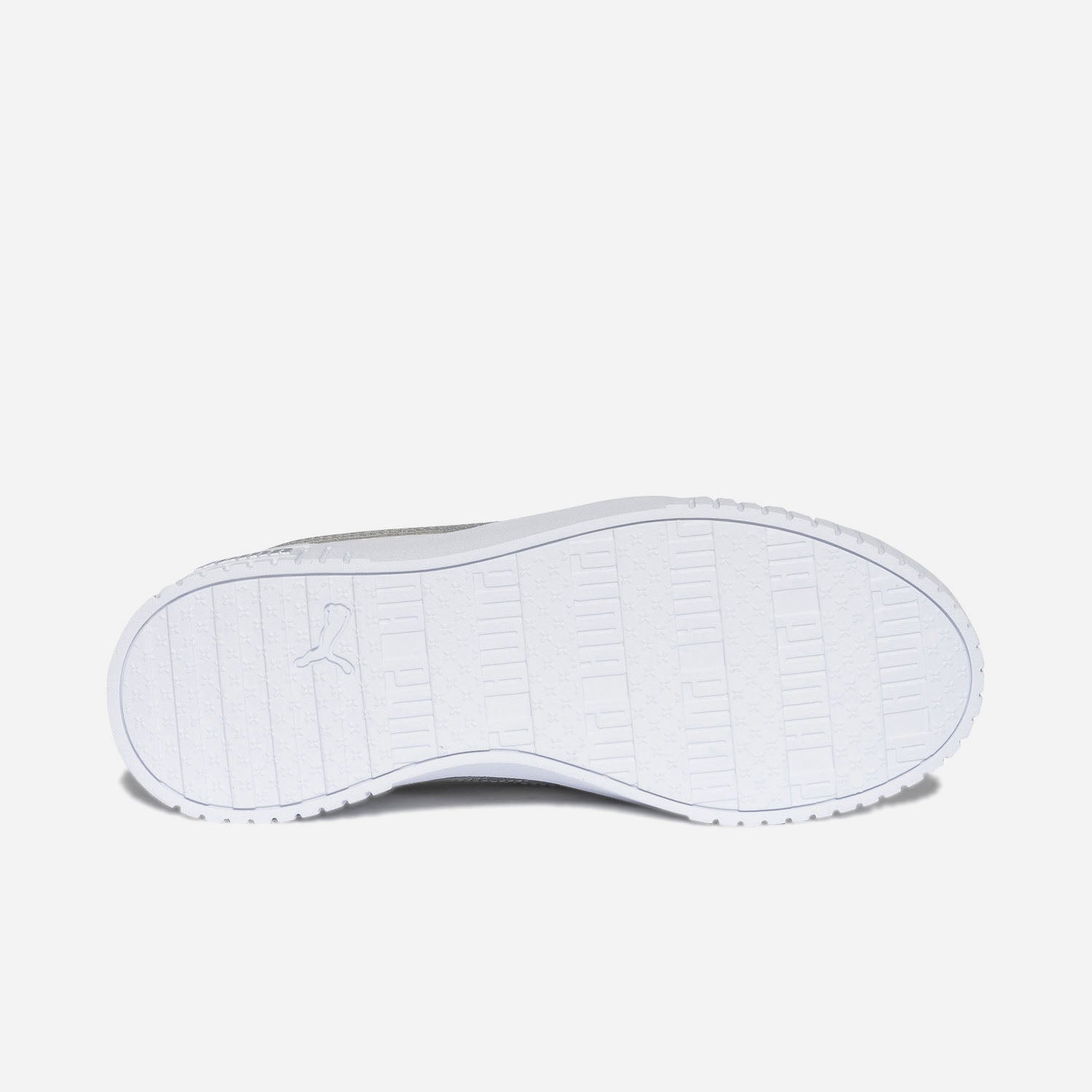 Tennis PUMA blanche et grise a plateforme Baskets Tennis Sport ERAM