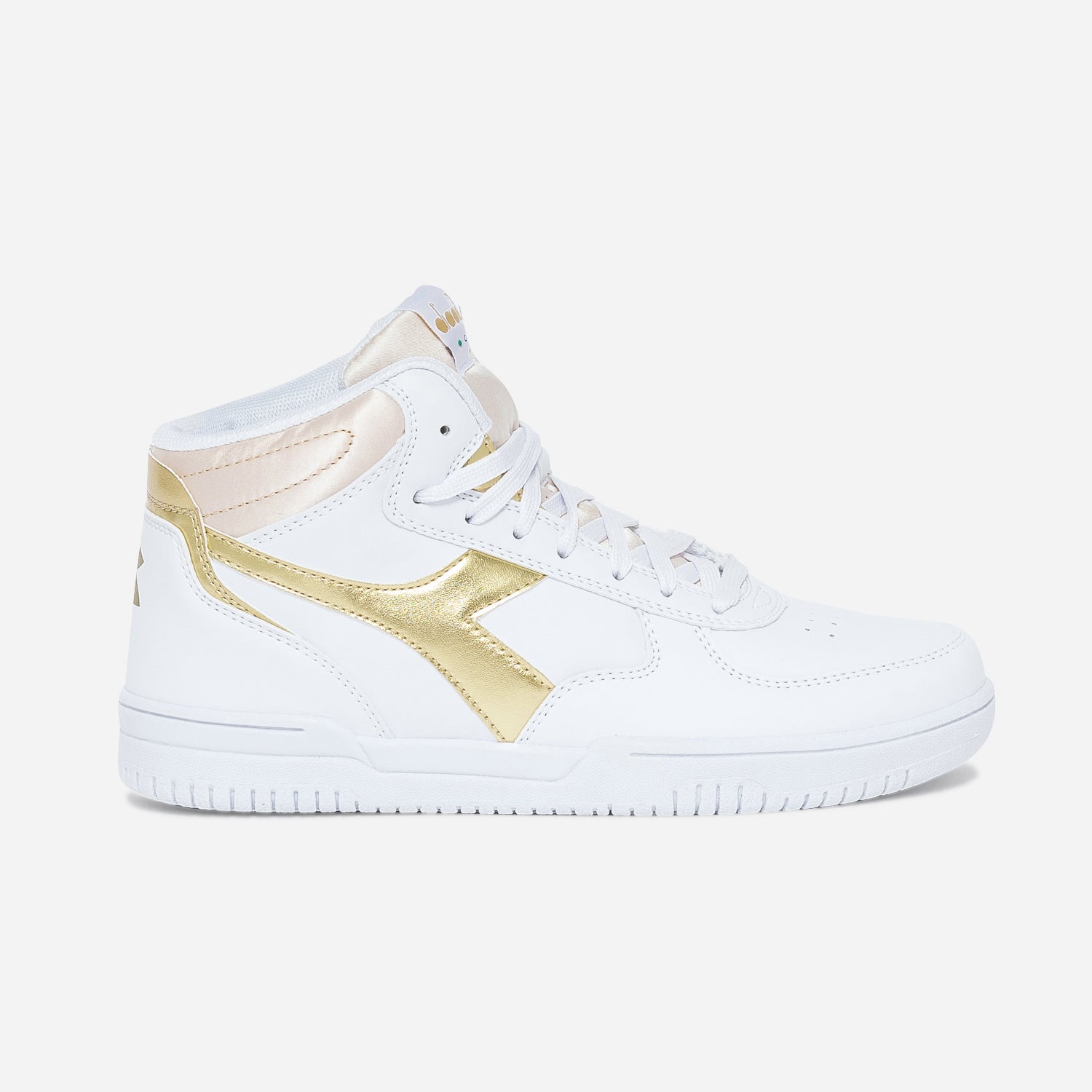 Basket DIADORA blanche et doree Baskets Tennis Sport ERAM