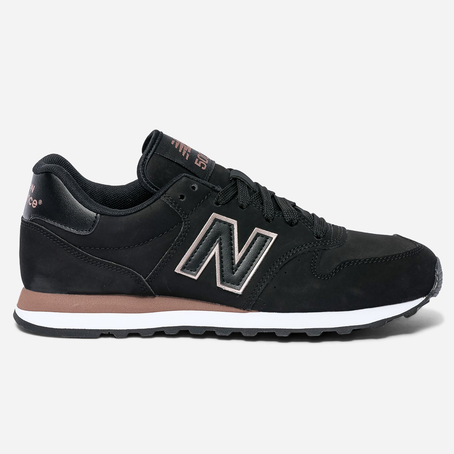 New balance cuir noir femme clearance