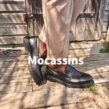 mocassin homme